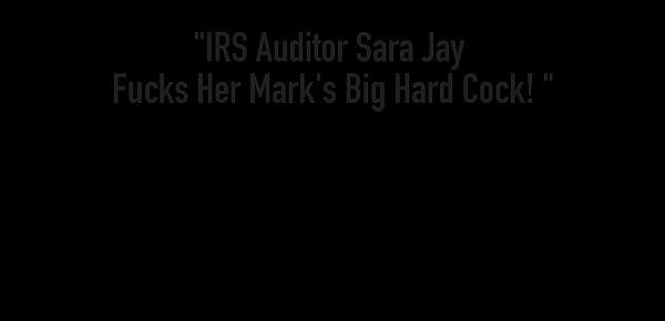  IRS Auditor Sara Jay Fucks Her Mark&039;s Big Hard Cock!